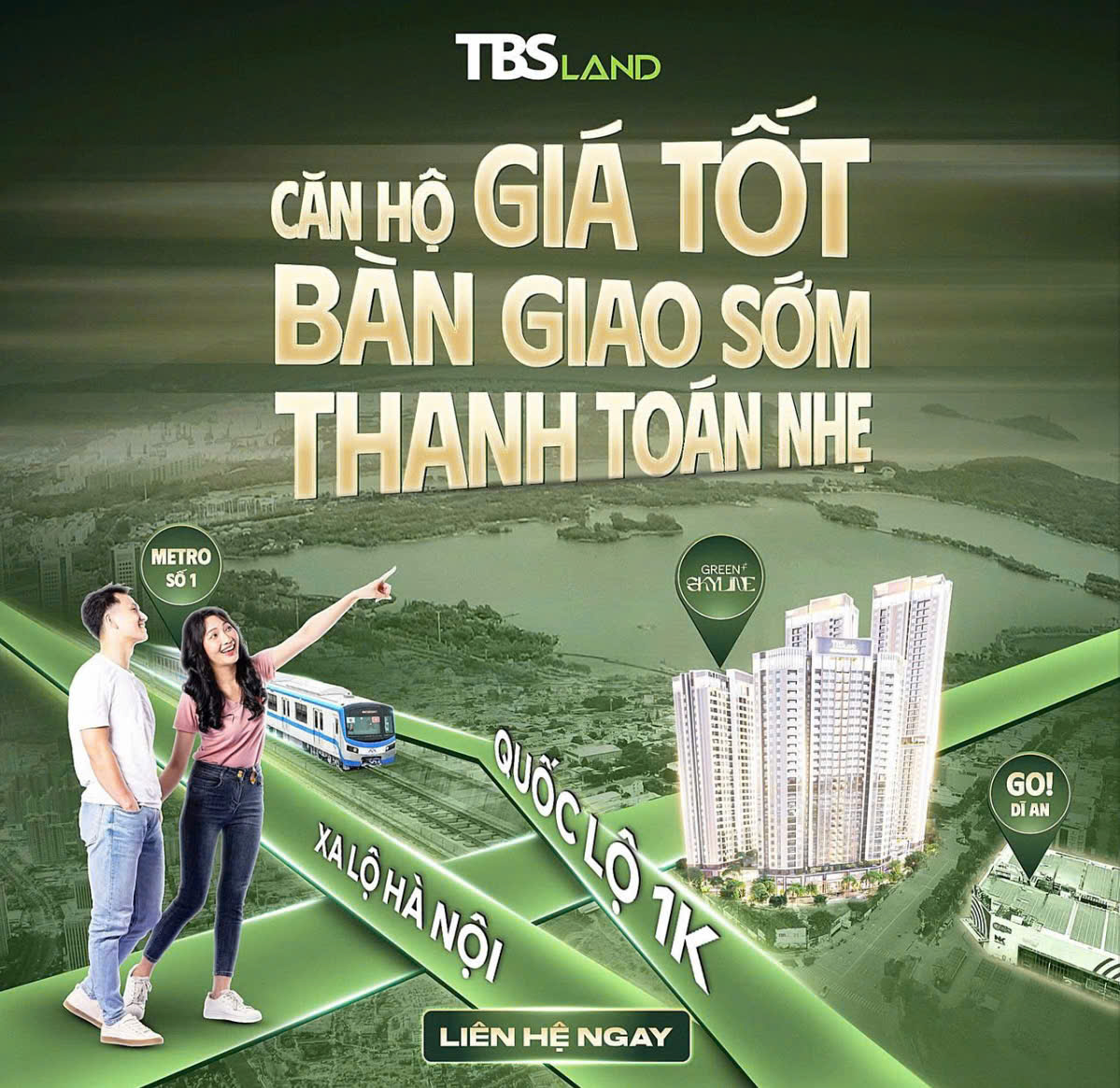 Căn hộ Green Skyline Dĩ An
